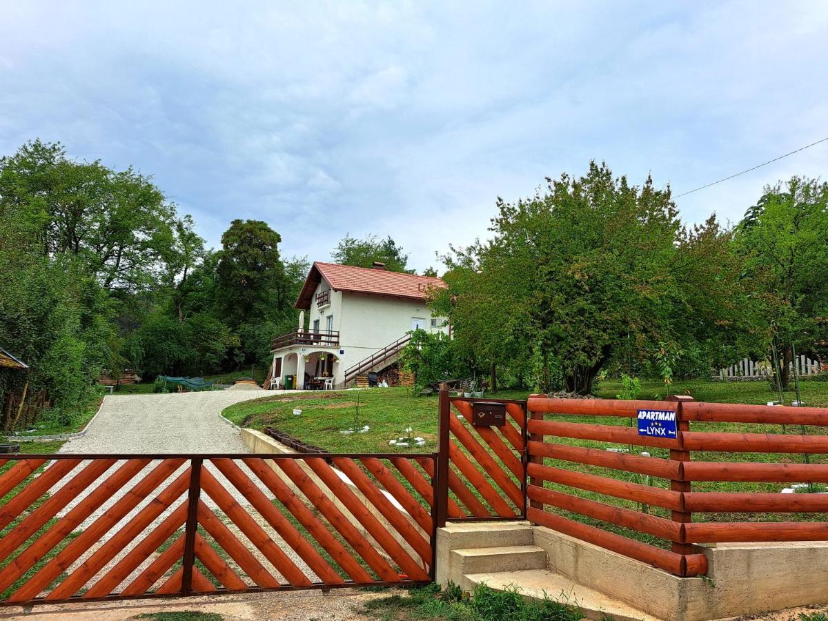 Apartman Lynx On Lake Sabljaci Ogulin Dış mekan fotoğraf